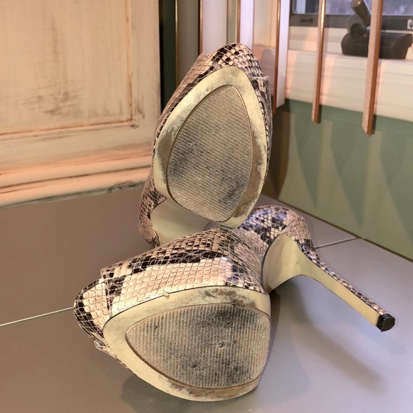 Enzo Angiolini peep toe heels - Picture 5 of 6